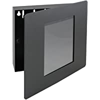 HMF 1050-02 Colgador para Llaves con Marco de Foto y 5 Ganchos- 22 x 20 x 5 cm- Negro